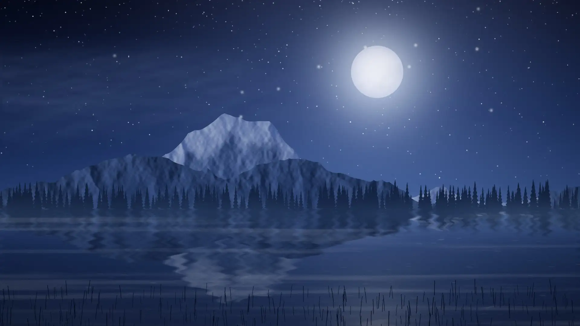 GOOD-NIGHT reflection